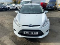 USED 2010 V FORD FIESTA 1.6 SPORT TDCI DPF 0d 90 BHP SERVICE RECORD + PRIVCY GLASS + BLUETOOTH +