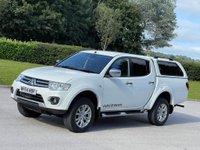 USED 2014 64 MITSUBISHI L200 2.5 DI-D 4X4 WARRIOR LB DCB 175 BHP ** NO VAT ** NO VAT  + CANOPY
