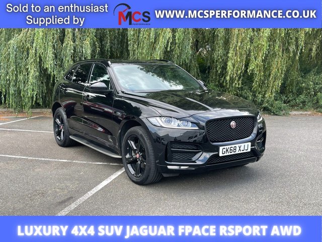 2018 68 JAGUAR F-PACE 2.0 R-SPORT AWD 5d 177 BHP FIXED GLASS ROOF