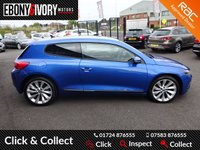 USED 2014 14 VOLKSWAGEN SCIROCCO 2.0 TDI BLUEMOTION TECHNOLOGY DSG 2d 140 BHP FANTASTIC EXAMPLE+MASSIVE FACTORY SPECIFICATION