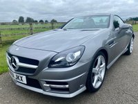 USED 2011 61 MERCEDES-BENZ SLK 1.8 SLK200 BLUEEFFICIENCY AMG SPORT ED125 2d 184 BHP **12 MONTHS NATIONAL WARRANTY**