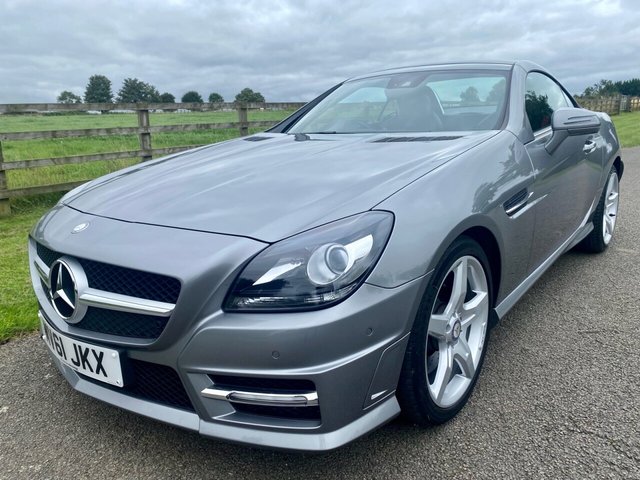 2011 61 Mercedes-Benz Slk 1.8 SLK200 BLUEEFFICIENCY AMG SPORT ED125 2d 184 BHP