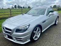 USED 2012 12 MERCEDES-BENZ SLK 3.5 SLK350 BLUEEFFICIENCY AMG SPORT ED125 2d 306 BHP **12 MONTHS NATIONAL WARRANTY**