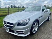 USED 2012 12 MERCEDES-BENZ SLK 3.5 SLK350 BLUEEFFICIENCY AMG SPORT ED125 2d 306 BHP **12 MONTHS NATIONAL WARRANTY**