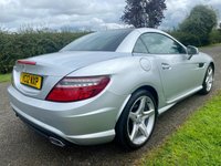 USED 2012 12 MERCEDES-BENZ SLK 3.5 SLK350 BLUEEFFICIENCY AMG SPORT ED125 2d 306 BHP **12 MONTHS NATIONAL WARRANTY**