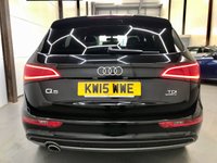 USED 2015 15 AUDI Q5 2.0 TDI QUATTRO S LINE PLUS 5d 175 BHP PAN ROOF-SAT NAV-BLACK PACK
