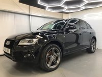 USED 2015 15 AUDI Q5 2.0 TDI QUATTRO S LINE PLUS 5d 175 BHP PAN ROOF-SAT NAV-BLACK PACK