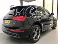 USED 2015 15 AUDI Q5 2.0 TDI QUATTRO S LINE PLUS 5d 175 BHP PAN ROOF-SAT NAV-BLACK PACK