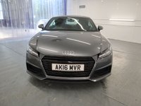 USED 2016 16 AUDI TT 1.8 TFSI S LINE 2d 178 BHP ONE PREVIOUS KEEPER AND SERVICE RECORD SHOWING SERVICE FROM 2017 TO DEC 2020 THIS IS A STUNNING TT IN GREY.