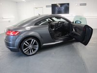 USED 2016 16 AUDI TT 1.8 TFSI S LINE 2d 178 BHP ONE PREVIOUS KEEPER AND SERVICE RECORD SHOWING SERVICE FROM 2017 TO DEC 2020 THIS IS A STUNNING TT IN GREY.