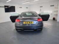 USED 2016 16 AUDI TT 1.8 TFSI S LINE 2d 178 BHP ONE PREVIOUS KEEPER AND SERVICE RECORD SHOWING SERVICE FROM 2017 TO DEC 2020 THIS IS A STUNNING TT IN GREY.
