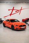 USED 2015 65 FORD MUSTANG 5.0 GT 2d 410 BHP COMPETITION ORANGE / H + COOL SEATS