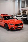 USED 2015 65 FORD MUSTANG 5.0 GT 2d 410 BHP COMPETITION ORANGE / H + COOL SEATS