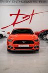 USED 2015 65 FORD MUSTANG 5.0 GT 2d 410 BHP COMPETITION ORANGE / H + COOL SEATS