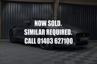 USED 2017 17 JAGUAR F-TYPE 5.0 R 2d 550 BHP STUNNING  - EXTERIOR BLACK PACK, ACTIVE SPORTS EXHAUST, FRONT AND RER CAMERA, ELECTRIC DIFFERENTIAL & ADAPTIVE DYNAMICS