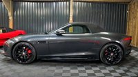 USED 2017 17 JAGUAR F-TYPE 5.0 R 2d 550 BHP STUNNING  - EXTERIOR BLACK PACK, ACTIVE SPORTS EXHAUST, FRONT AND RER CAMERA, ELECTRIC DIFFERENTIAL & ADAPTIVE DYNAMICS