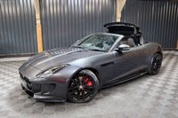 USED 2017 17 JAGUAR F-TYPE 5.0 R 2d 550 BHP STUNNING  - EXTERIOR BLACK PACK, ACTIVE SPORTS EXHAUST, FRONT AND RER CAMERA, ELECTRIC DIFFERENTIAL & ADAPTIVE DYNAMICS