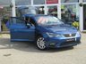 USED 2013 63 SEAT LEON 1.6 TDI SE 5d 105 BHP Finished in APOLLO BLUE METALIC with contrasting GREY CLOTH trim. This SEAT LEON is a gopod sized hatch which means it's more practical for families than first appears. This great value car has features which include Zero Road Tax, Sat Nav, DAB Radio, LED Day Lights, Cruise Control, B/Tooth, Alloys and much more. Dealer serviced at 16963 miles, 26306 miles, 30870 miles and on arrival at 48353 miles. 12 Months MOT.