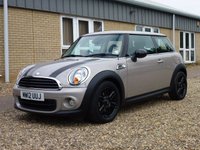 USED 2012 12 MINI HATCH ONE 1.6 ONE BAKER STREET 3d 96 BHP www.suffolkcarcentre.co.uk - Located at Reydon