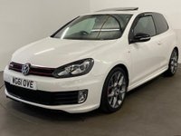 USED 2012 61 VOLKSWAGEN GOLF 2.0 GTI EDITION 35 3d 234 BHP Extremley well cared for and maintained 2.0 GTI  35 edition , 3 door, high gloss white , full black leather, glass sunroof ,