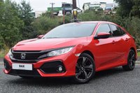 USED 2018 18 HONDA CIVIC 1.0 VTEC SR 5d 128 BHP 29,000 MILES! 1 OWNER! FULL HONDA SERVICE HISTORY! NAV!