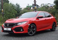 USED 2018 18 HONDA CIVIC 1.0 VTEC SR 5d 128 BHP 29,000 MILES! 1 OWNER! FULL HONDA SERVICE HISTORY! NAV!