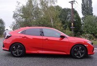 USED 2018 18 HONDA CIVIC 1.0 VTEC SR 5d 128 BHP 29,000 MILES! 1 OWNER! FULL HONDA SERVICE HISTORY! NAV!