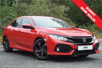USED 2018 18 HONDA CIVIC 1.0 VTEC SR 5d 128 BHP 29,000 MILES! 1 OWNER! FULL HONDA SERVICE HISTORY! NAV!
