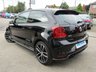 USED 2015 65 VOLKSWAGEN POLO 1.8 GTI 3d 189 BHP Finished in DEEP BLACK with contrasting retro cloth trim. This 3 door Polo is quick and great fun to drive. The Polo is one of the best selling and popular small cars around. It is very comfortable and practical, with a distinct upmarket feel to it. Features include 17" Alloys, DAB, 2 Keys, B/Tooth, Daytime Run Lights and much more. Dealer serviced at 11601 miles, 15890 miles, 20926 miles, 25083 miles and at 32722 miles on arrival.