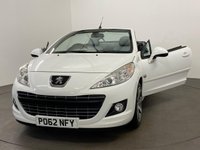 USED 2012 62 PEUGEOT 207 1.6 CC ROLAND GARROS 2d 120 BHP Limited Edition Roland Garros