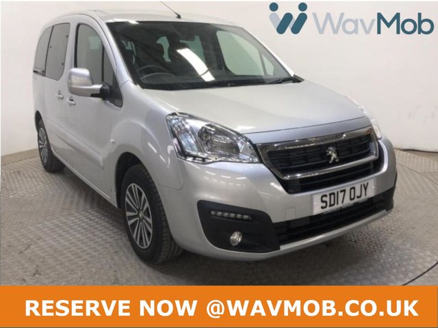 View our Peugeot Partner Tepee 3 Seat Auto Wheelchair Accessible Disabled Access Vehicle WAV