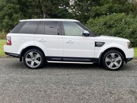 USED 2013 13 LAND ROVER RANGE ROVER SPORT 3.0 SDV6 HSE BLACK 5d 255 BHP Dual View TV Running Boards
