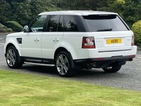 USED 2013 13 LAND ROVER RANGE ROVER SPORT 3.0 SDV6 HSE BLACK 5d 255 BHP Dual View TV Running Boards