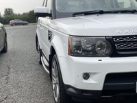 USED 2013 13 LAND ROVER RANGE ROVER SPORT 3.0 SDV6 HSE BLACK 5d 255 BHP Dual View TV Running Boards