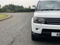 USED 2013 13 LAND ROVER RANGE ROVER SPORT 3.0 SDV6 HSE BLACK 5d 255 BHP Dual View TV Running Boards