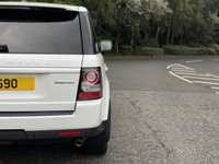USED 2013 13 LAND ROVER RANGE ROVER SPORT 3.0 SDV6 HSE BLACK 5d 255 BHP Dual View TV Running Boards