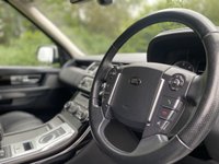 USED 2013 13 LAND ROVER RANGE ROVER SPORT 3.0 SDV6 HSE BLACK 5d 255 BHP Dual View TV Running Boards