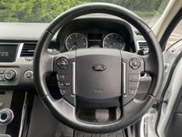 USED 2013 13 LAND ROVER RANGE ROVER SPORT 3.0 SDV6 HSE BLACK 5d 255 BHP Dual View TV Running Boards