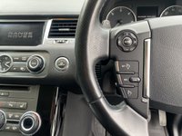 USED 2013 13 LAND ROVER RANGE ROVER SPORT 3.0 SDV6 HSE BLACK 5d 255 BHP Dual View TV Running Boards