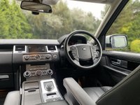 USED 2013 13 LAND ROVER RANGE ROVER SPORT 3.0 SDV6 HSE BLACK 5d 255 BHP Dual View TV Running Boards