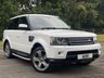 USED 2013 13 LAND ROVER RANGE ROVER SPORT 3.0 SDV6 HSE BLACK 5d 255 BHP Dual View TV Running Boards