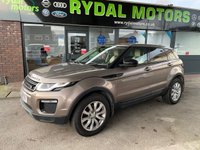 USED 2016 16 LAND ROVER RANGE ROVER EVOQUE 2.0 TD4 SE TECH 5d 177 BHP NAVIGATION + HEATED SEATS + BLUETOOTH + ELEC PACK + 2 KEYS  + PAN GLASS ROOF