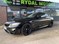 USED 2015 15 BMW M4 3.0 M4 2d 426 BHP MASSIVE SPEC CAR, CARBON ROOF, PRO NAV, HEAD UP DISPLAY, FULL HEATED MEMORY LEATHER TRIM, FULL BMW SERVICE HISTORY