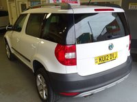 USED 2012 12 SKODA YETI 1.6 SE GREENLINE II TDI CR 5d 103 BHP &pound;30 Road Tax.......Parking Sensors