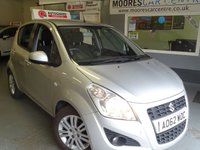 USED 2012 62 SUZUKI SPLASH 1.2 SZ4 5d 94 BHP AUTOMATIC..........LOW MILES