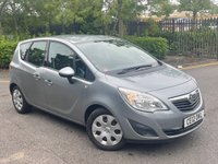 USED 2012 12 VAUXHALL MERIVA 1.4 EXCLUSIV A/C 5d 99 BHP 
