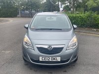 USED 2012 12 VAUXHALL MERIVA 1.4 EXCLUSIV A/C 5d 99 BHP 