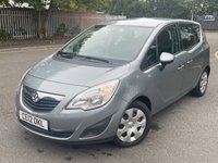 USED 2012 12 VAUXHALL MERIVA 1.4 EXCLUSIV A/C 5d 99 BHP 