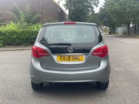 USED 2012 12 VAUXHALL MERIVA 1.4 EXCLUSIV A/C 5d 99 BHP 