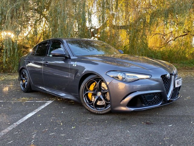 2017 17 Alfa Romeo Giulia 2.9 V6 BITURBO QUADRIFOGLIO 4d 503 BHP